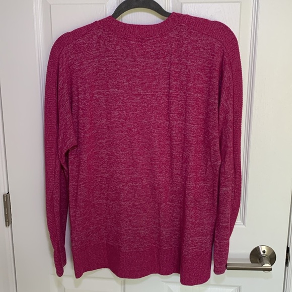COA for hot pink v-neck lightweight sweater size small - Picture 3 of 7